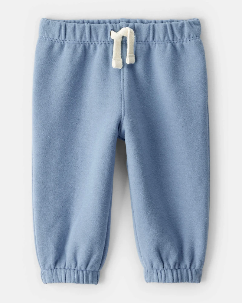 Baby Boy Fleece Pants - Blue