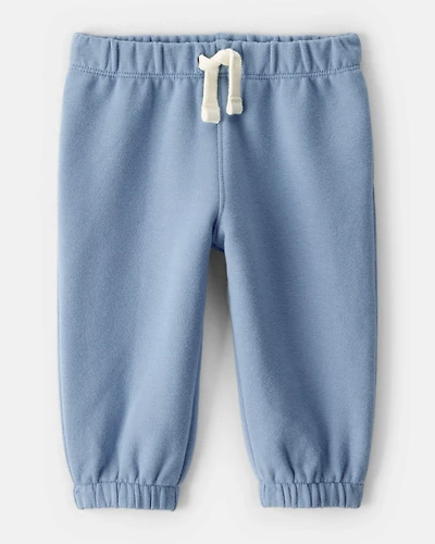 Baby Boy Fleece Pants - Blue