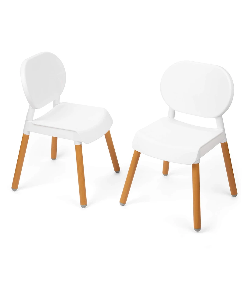 Kids Chairs - Set of 2 - White