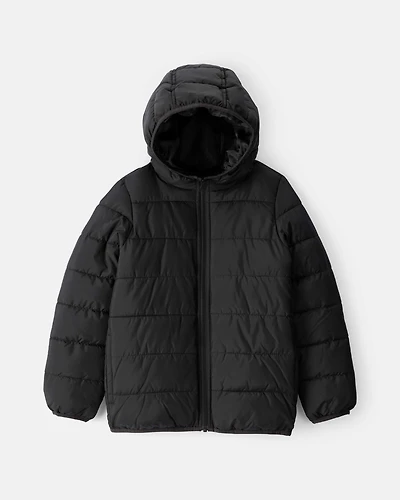 Boys Midweight Packable Puffer