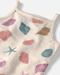 Baby Girl 3-Pack Organic Cotton Bodysuits