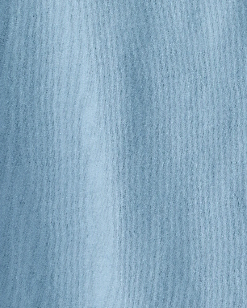 Girls Long-Sleeve Top - Blue