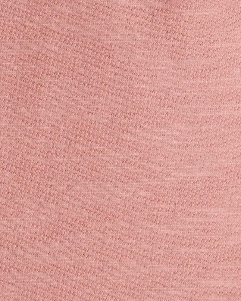 Toddler Girl 100% Cotton Wide-Leg Pants - Pink