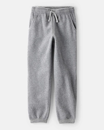 Boys Fleece Joggers - Grey
