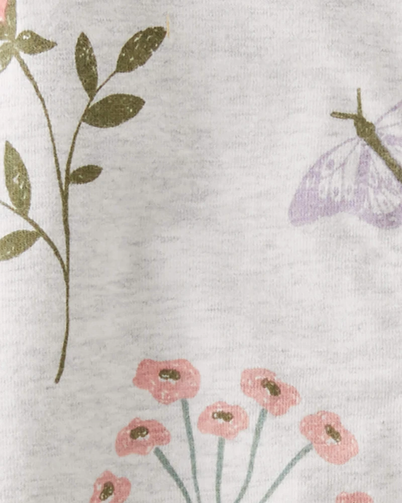 Baby Girl Organic Cotton Sleeper Pyjamas