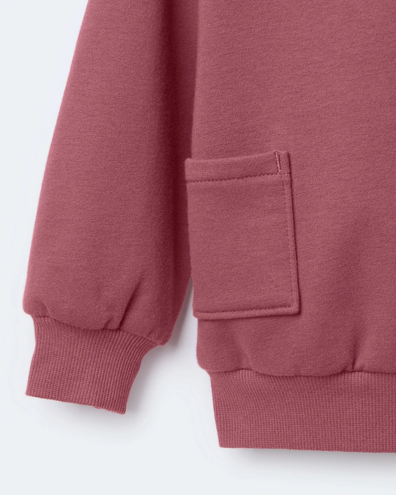 Toddler Otter Sweatshirt™ with Pockets - Burgundy