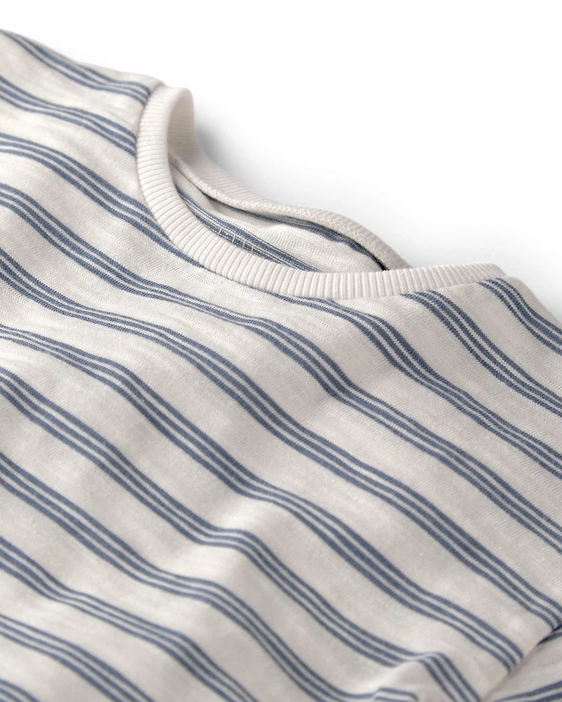 Toddler Boy 3-Pack Striped Organic Cotton Tees