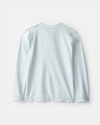 Boys Long-Sleeve Rashguard - Blue