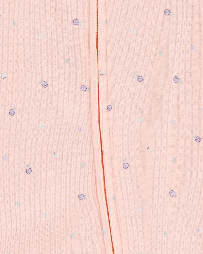 Baby 2-Pack Print 2-Way Zip Cotton Sleeper Pyjamas