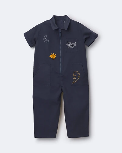 Toddler 'Great Fun' Day Out™ Jumpsuit - Navy