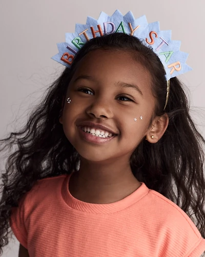 Toddler Girl Birthday Headband