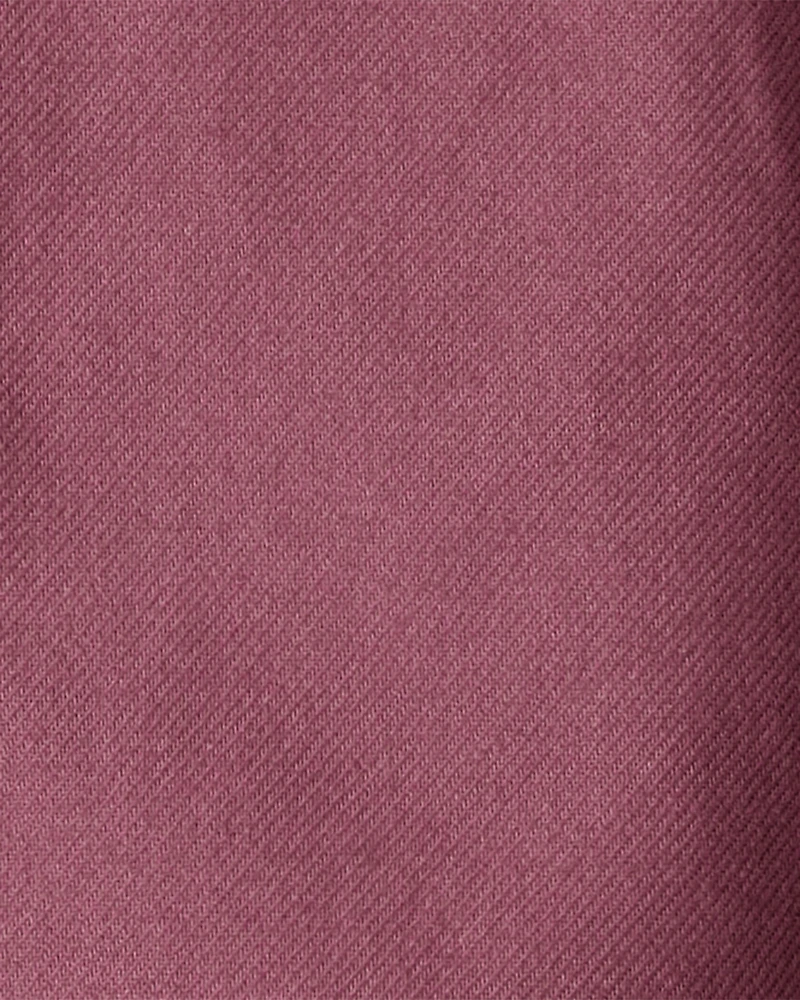 Baby Boy 3-Piece Button-Down Outfit Set - Maroon/Brown