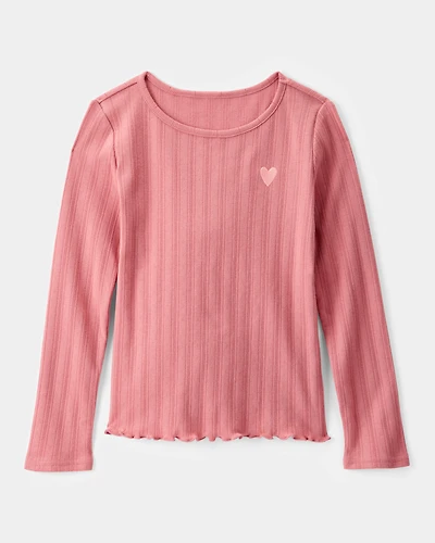 Kid Heart Long-Sleeve Top