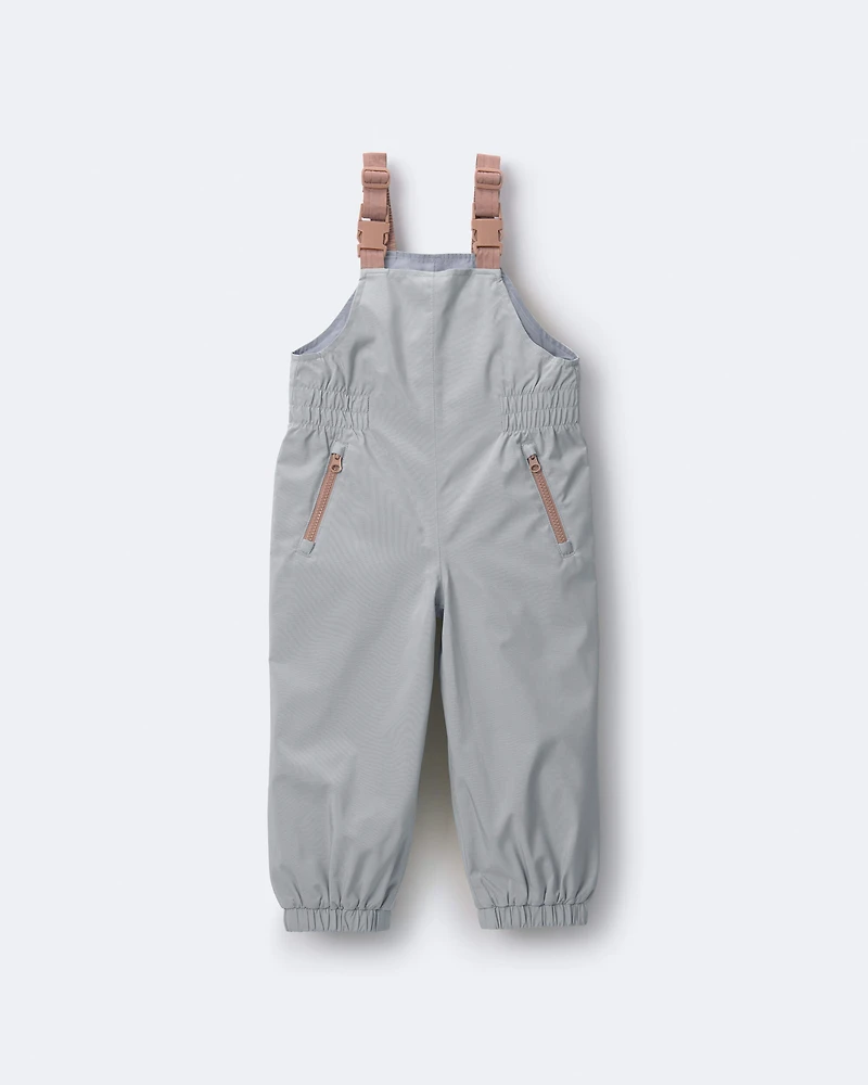 Toddler Rain Bib - Pale Blue