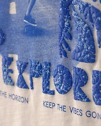 Boys Beachside Skater Graphic Tee - Tan