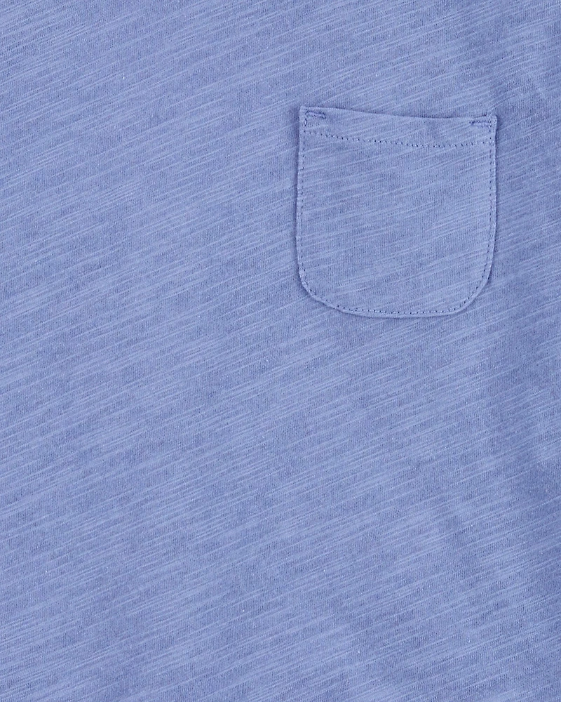 Kid Slub Jersey Open Back Top