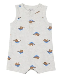Baby Dinosaur Sleeveless Romper