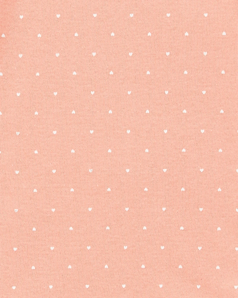 Baby Girl 5-Pack Floral Horses Short-Sleeve Cotton Bodysuits