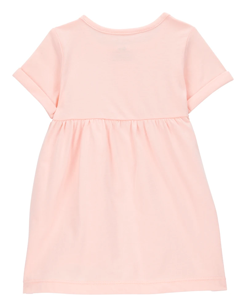 Baby Girl 2-Piece Dress & Romper Set