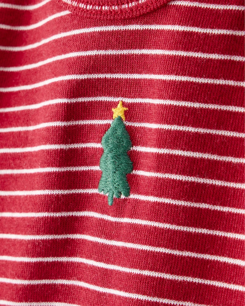 Baby Boy Christmas 3-Piece Sleeper Set