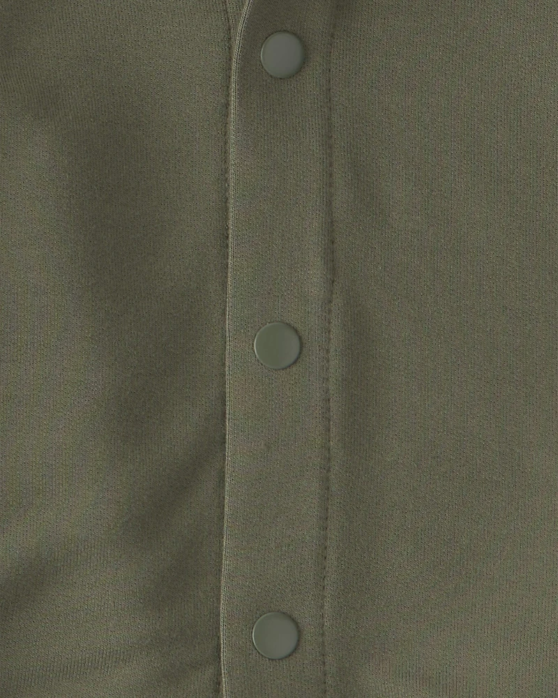 Baby Boy 2-Piece PurelySoft™ Hoodie Layering Set - Olive Green