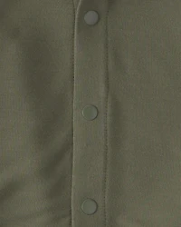Baby Boy 2-Piece PurelySoft™ Hoodie Layering Set - Olive Green