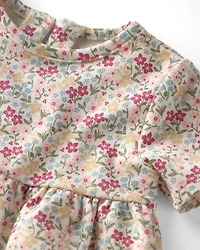 Baby Girl Organic Cotton French Terry Dress