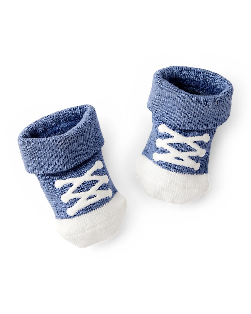 Baby 2-Pack Sneaker Booties