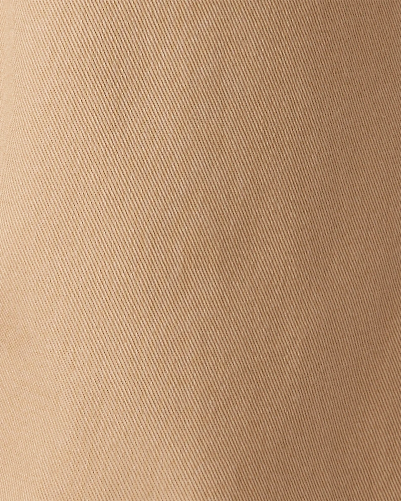 Toddler Boy 2-Piece Button-Front Top & Pant Set - Green/Khaki