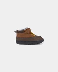 Baby Boy Every Step® First Walker High Top Boot - Brown