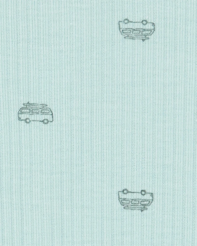 Baby Boy 3-Piece Bus Little Character Set®- Blue/White