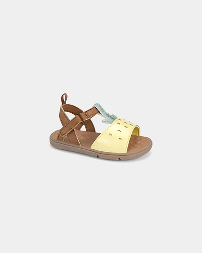 Baby Girl Every Step® First Walker Sandals - Yellow