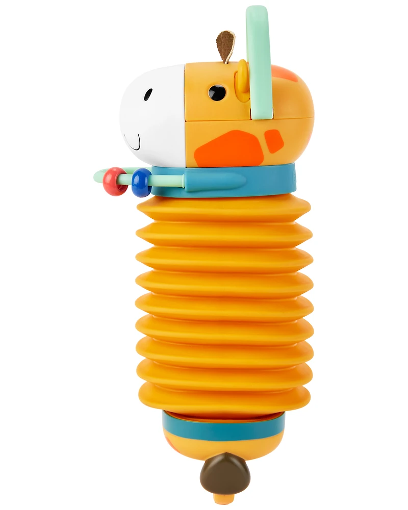 Jungle Beats Giraffe Accordion Baby Toy
