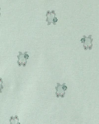 Baby 3-Piece Frog Bodysuit & Pant Set - Green/Grey