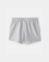 Toddler Boy French Terry Shorts - Grey