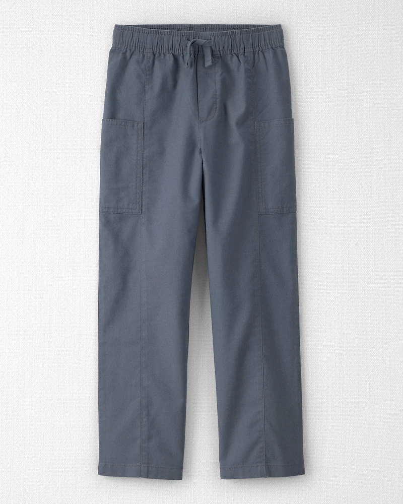 Boys Linen Pants Made with Organic Cotton