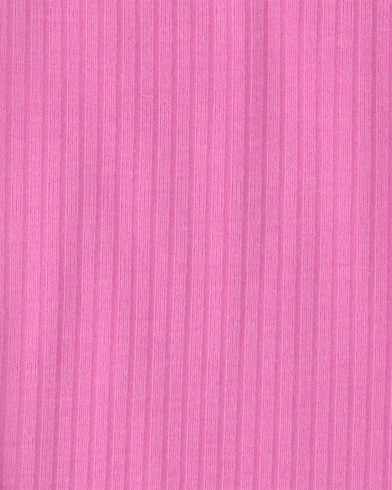 Baby Girl 2-Pack Flamingo PurelySoft Short-Sleeve Romper - Pink/Ivory