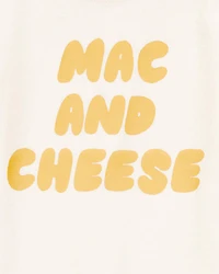 Toddler Boy Mac & Cheese Short-Sleeve Graphic Tee - Ivory