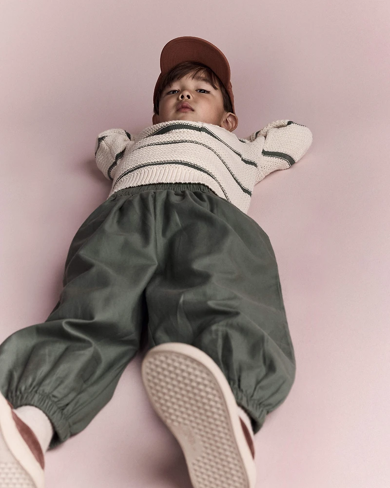 Toddler Relaxed Joggers - Sage