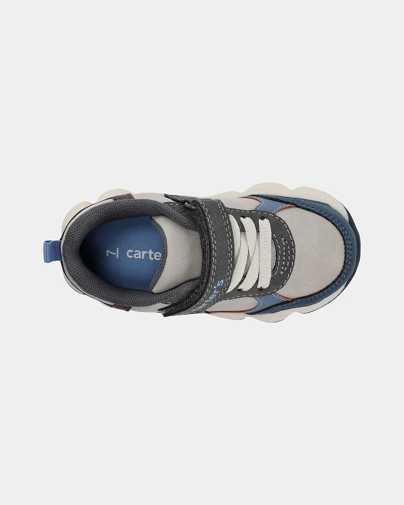 Toddler Boy Athletic Sneakers - Blue/Grey
