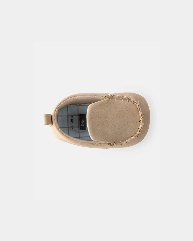 Baby Boy Loafers - Tan
