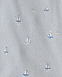 Toddler 2-Piece Organic Cotton Pyjama Sail Away Print