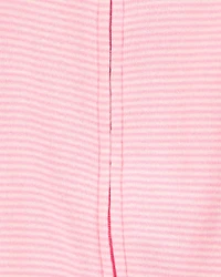 Baby Girl 2-Pack Print 2-Way Zip Cotton Sleeper Pyjamas - Pink