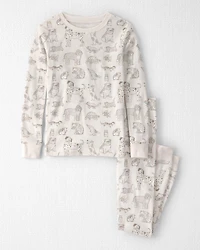 Kid 2-Piece Organic Cotton Pyjama Pet-Print