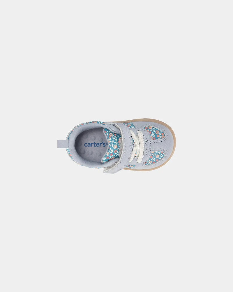 Baby Girl Every Step® First Walker Floral Casual Shoes - Blue