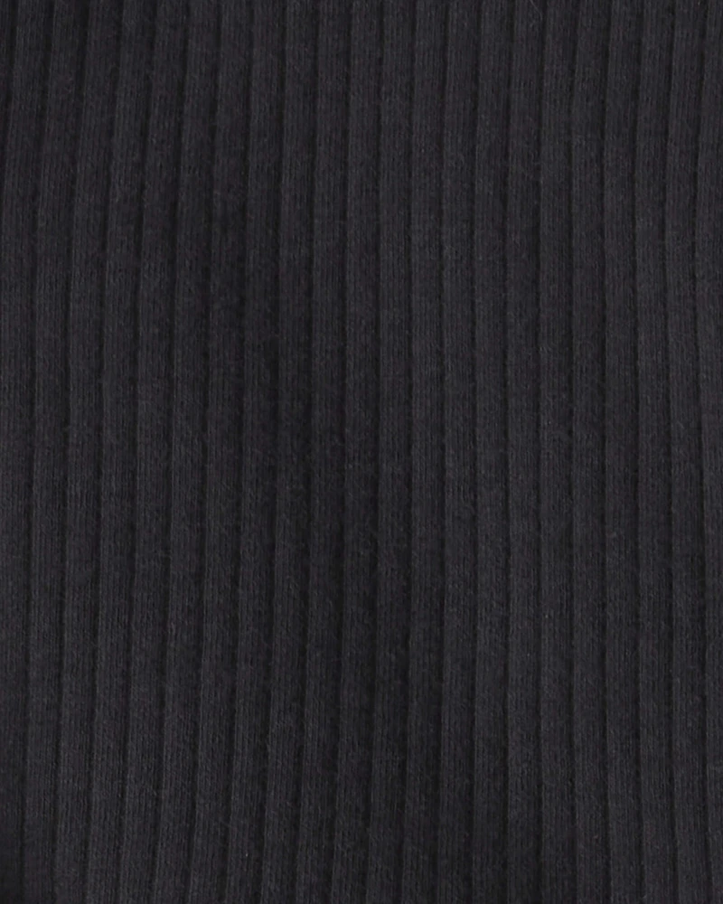 Girls 2-Piece Plaid Long-Sleeve Dress Set - Red