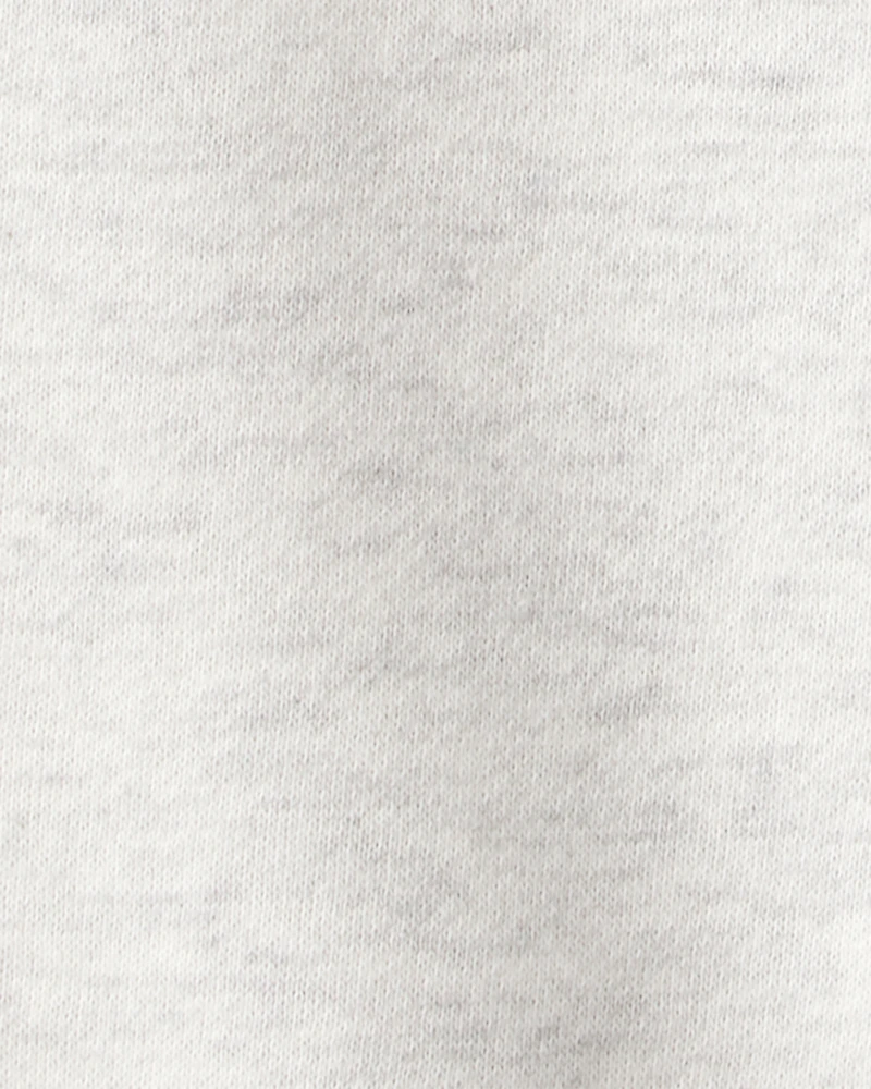 Toddler Girl Cotton Joggers - Grey