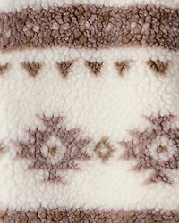 Toddler Recycled Aztec Sherpa Jacket