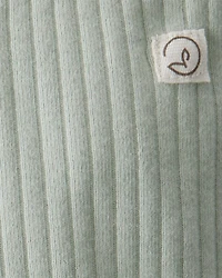 Baby Girl 2-Pack Organic Cotton Rib Leggings