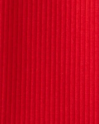 Toddler Girl Pull-On Stretch Rib Leggings - Red